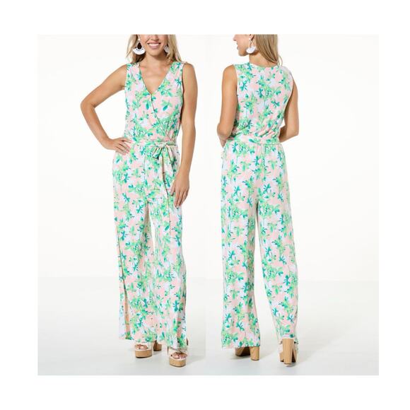NWT C Wonder by Christian Siriano Wide Leg Jumpsuit Medium :) - Picture 1 of 10